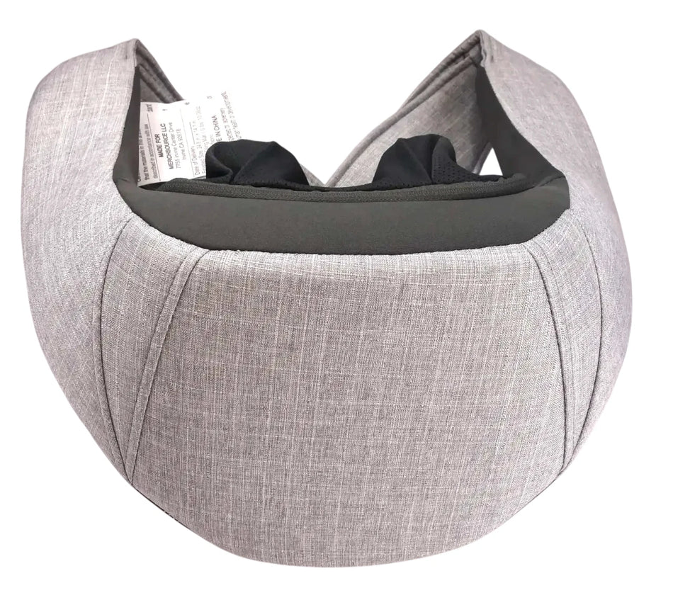 Sharper Image Realtouch Shiatsu Wireless Neck & Back Massager w/ Heat Gray