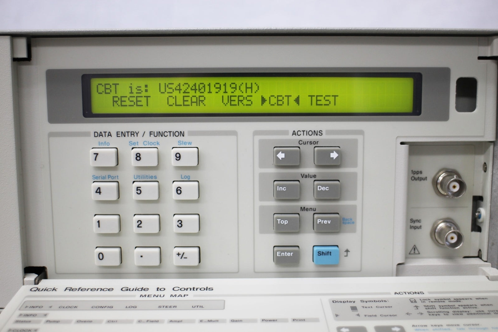 5071A /001 Primary Frequency Standard by Agilent