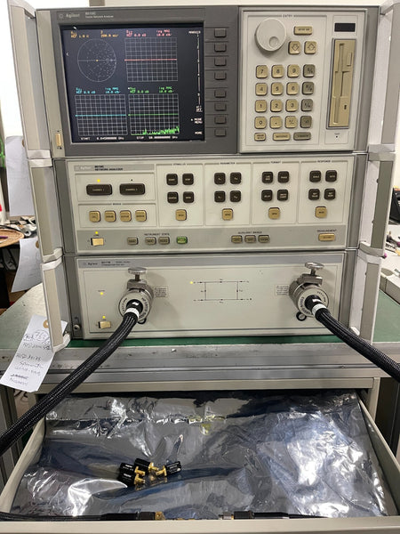 HP Agilent 8510C Vector Network Analyzer System 45MHz - 50GHz , w/HP83651A (LCD)