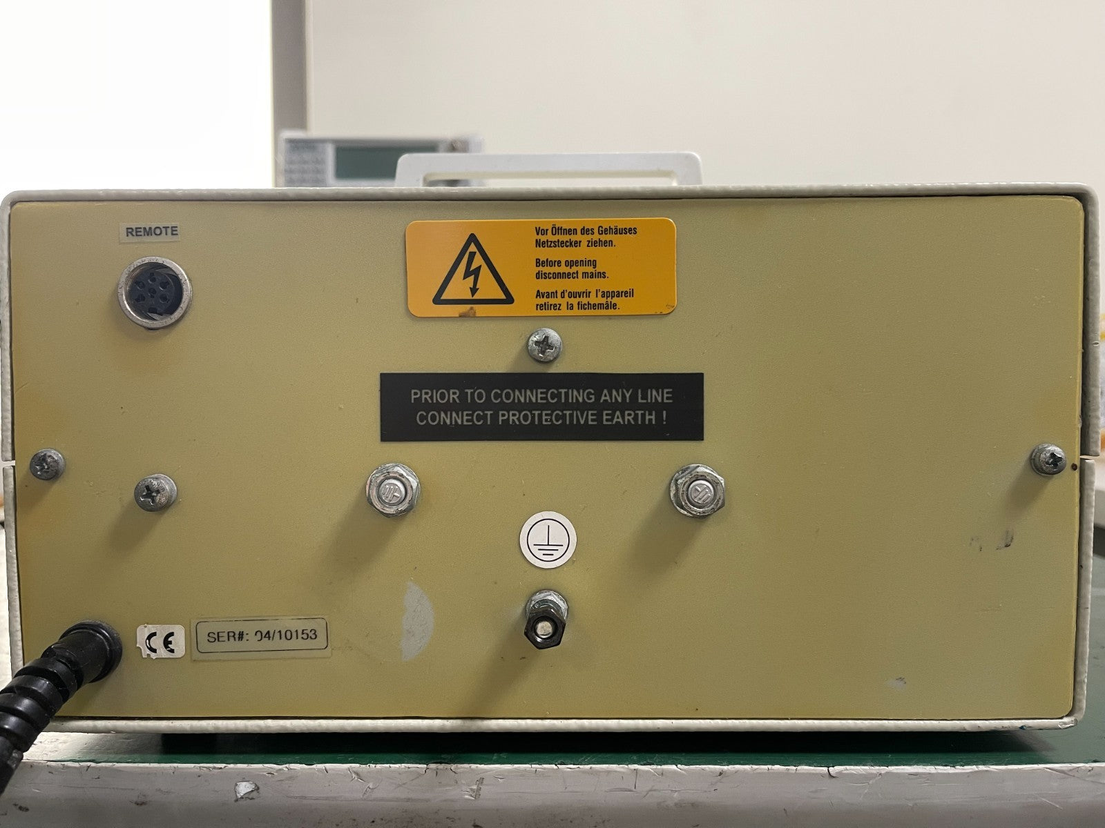 Schaffner NNB 41 TWO LINE V-NETWORK 9kHz - 30MHz 2x 16A LISN_ 04/10153 - XG eqpt