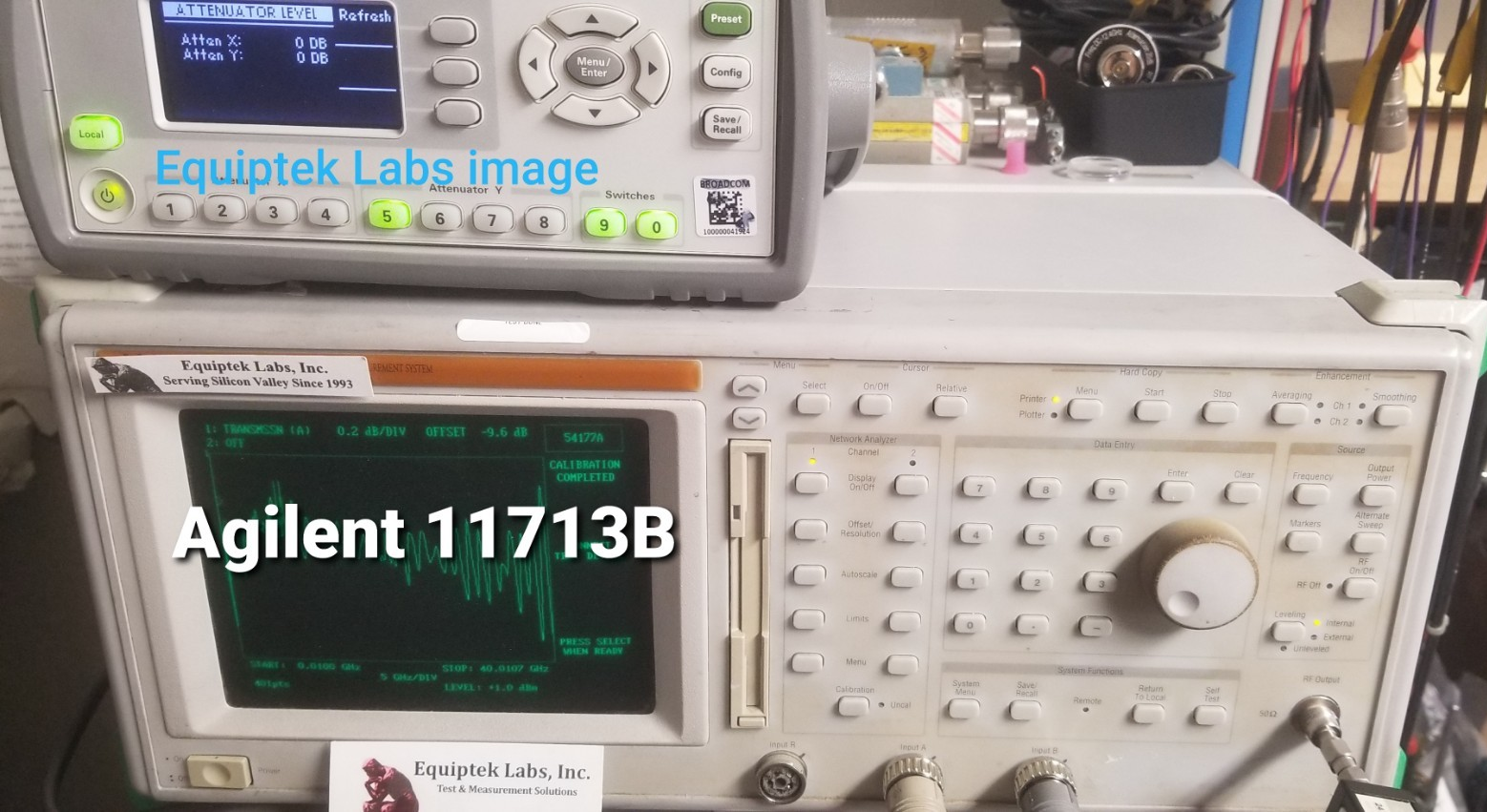 RF Step Attenuator Controller Agilent