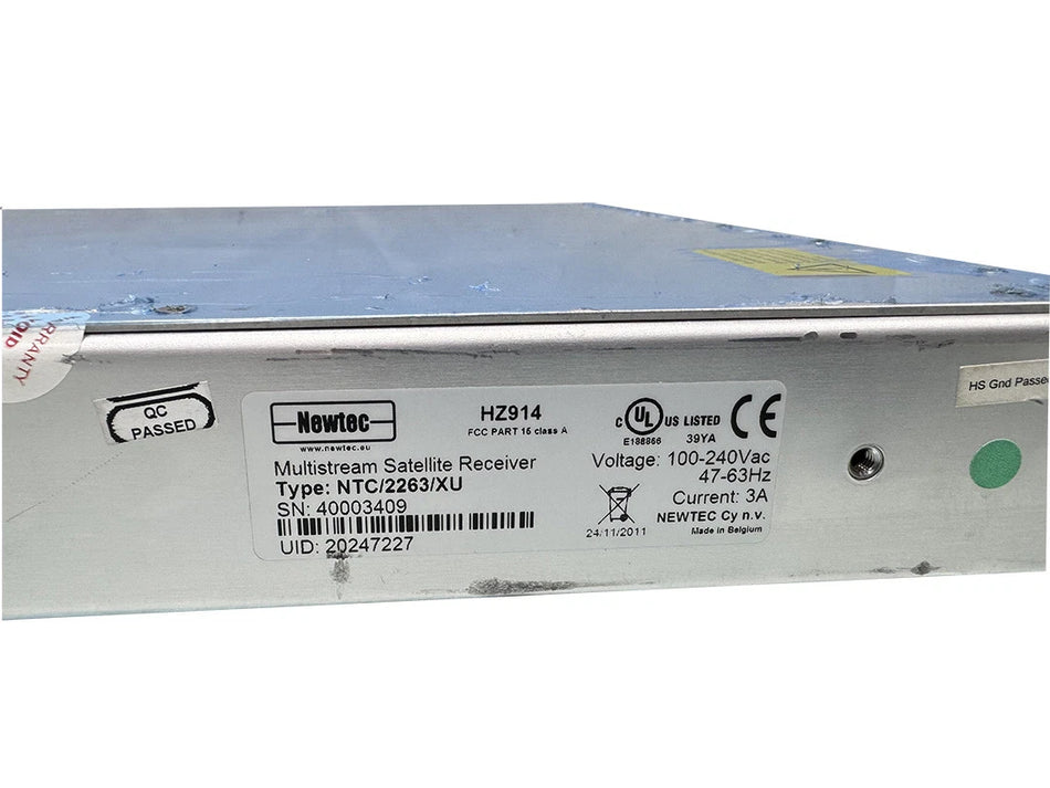 Newtec HZ914 Multistream Satellite Receiver