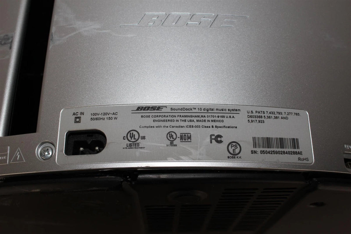 Bose SoundDock 10 Digital Music System - Silve - Free Shipping.