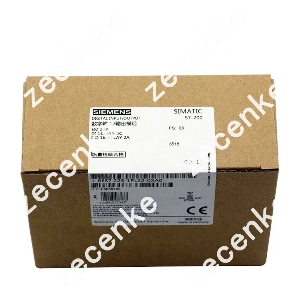 SIEMENS 6ES7 223-1PL22-0XA0 Module New One 6ES7223-1PL22-0XA0