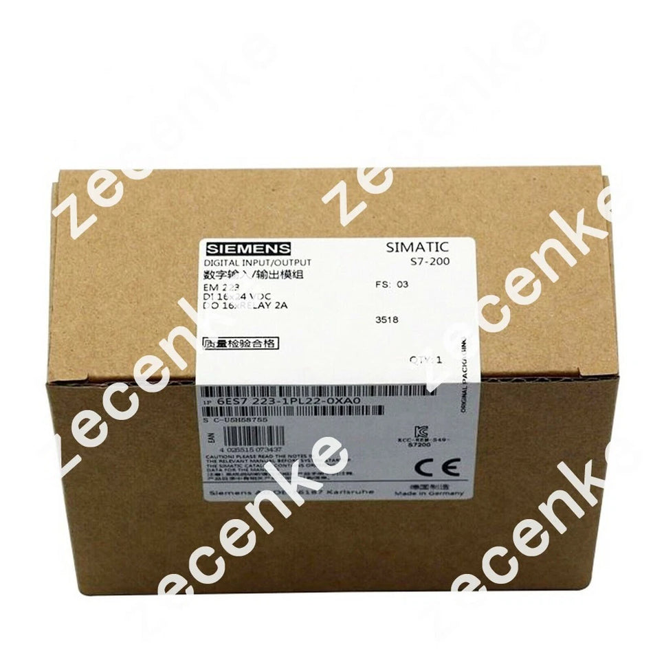 SIEMENS 6ES7 223-1PL22-0XA0 Module New One 6ES7223-1PL22-0XA0