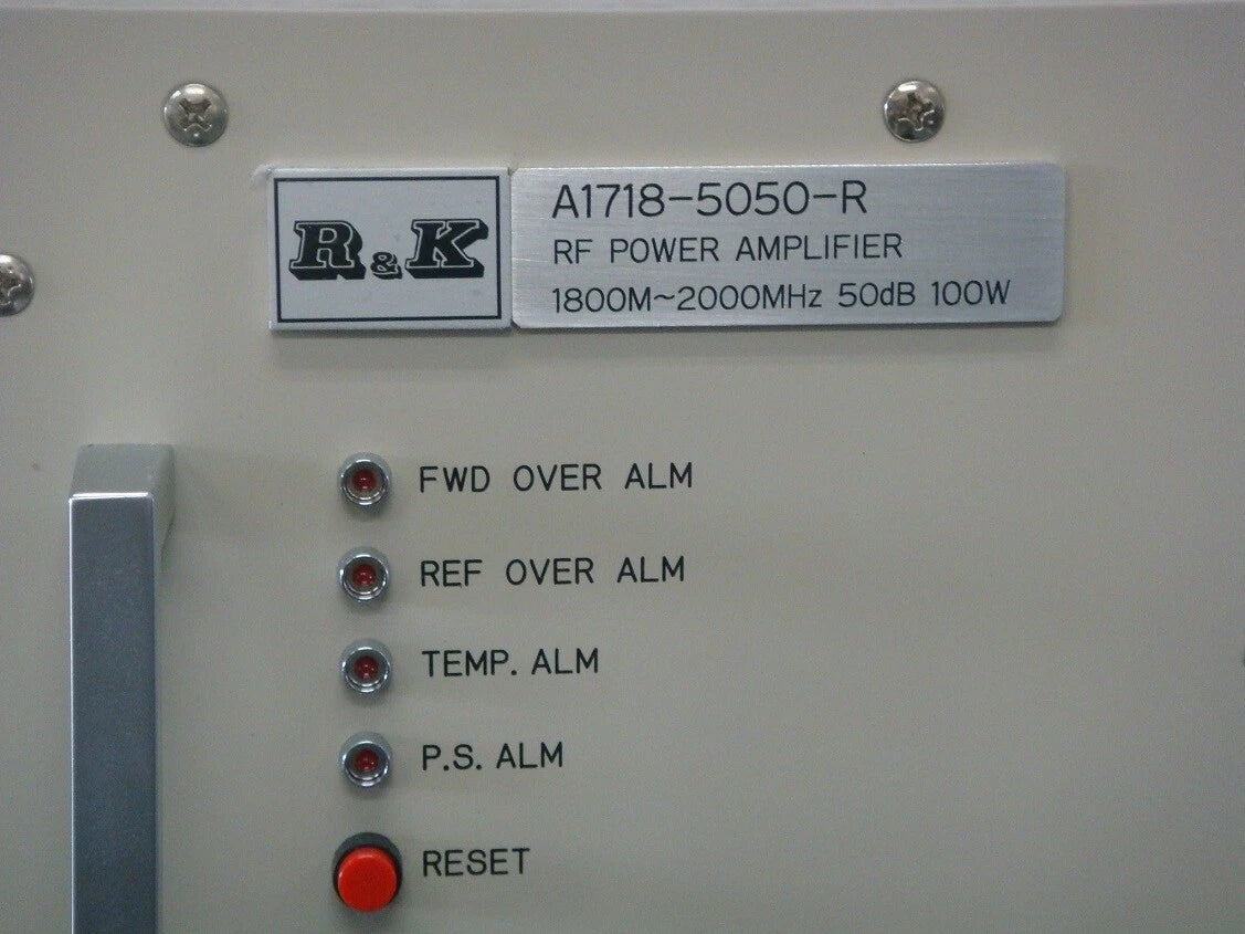 R&K A1718-5050-R 1800-2000MHz 100W Power Amplifier