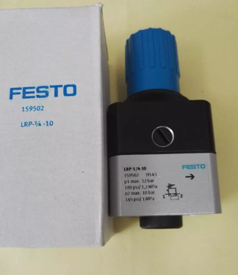 Festo LRP-1/4-10 159502 Pneumatic Pressure Regulator Valve