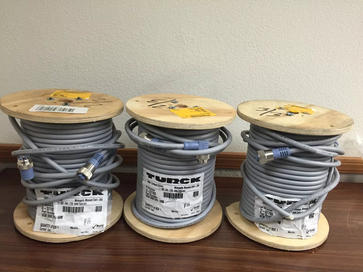 Turck WSM-RKM 575-50M ID U-37783 DeviceNet Cable 50M Spool