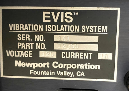 Newport Research EVIS 12960 Electronic Vibration Isolation System