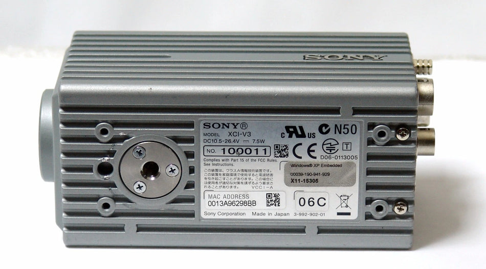 SONY XCI-V3 Monochrome machine vision smart Camera winXPE