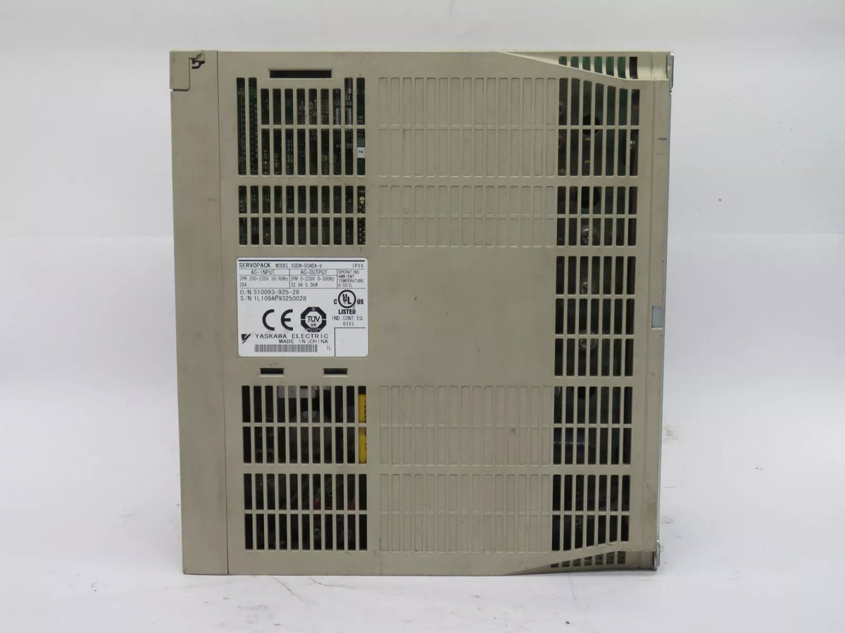 Yaskawa SGDM-50ADA-V Servo Drive 5 Kw USED & TESTED