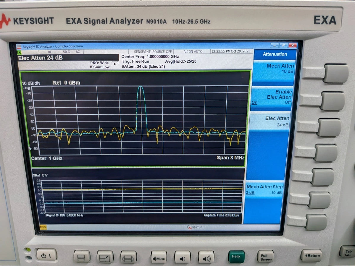 🔥Agilent Keysight N9010a (N9020a) 26.5Ghz EXA Signal Spectrum Analyzer ~ Cald!