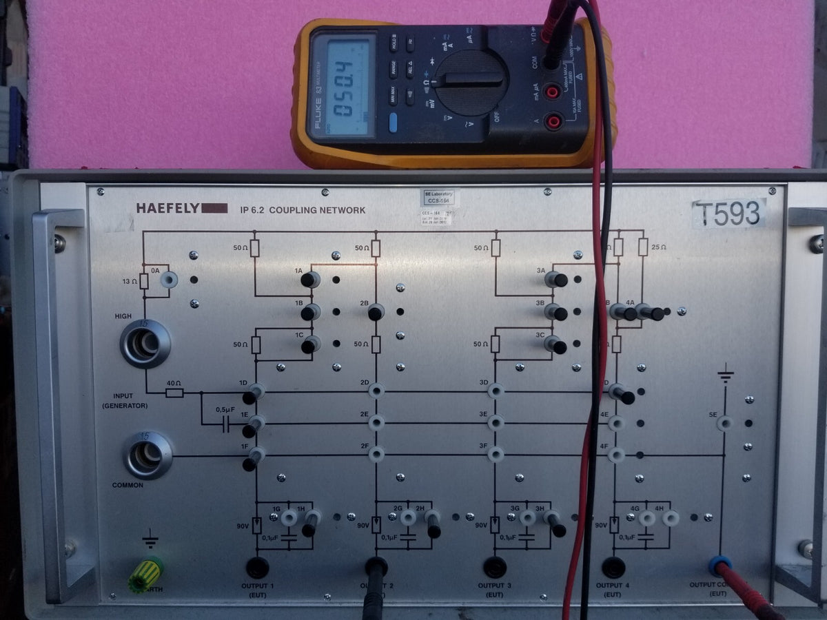 Surge Generator Coupling Network by Haefely