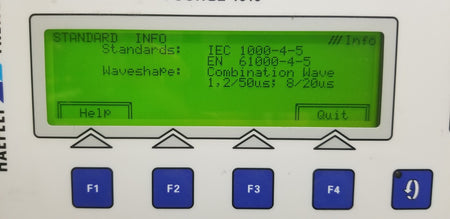 Surge Generator for EN 61000-4-5 Standards Compliance Test by Haefely