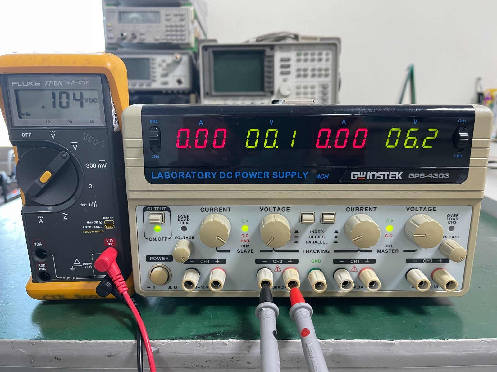 GW Instek GPS-4303 4 Channel Laboratory DC Power Supply _ 922913 - XG eqpt
