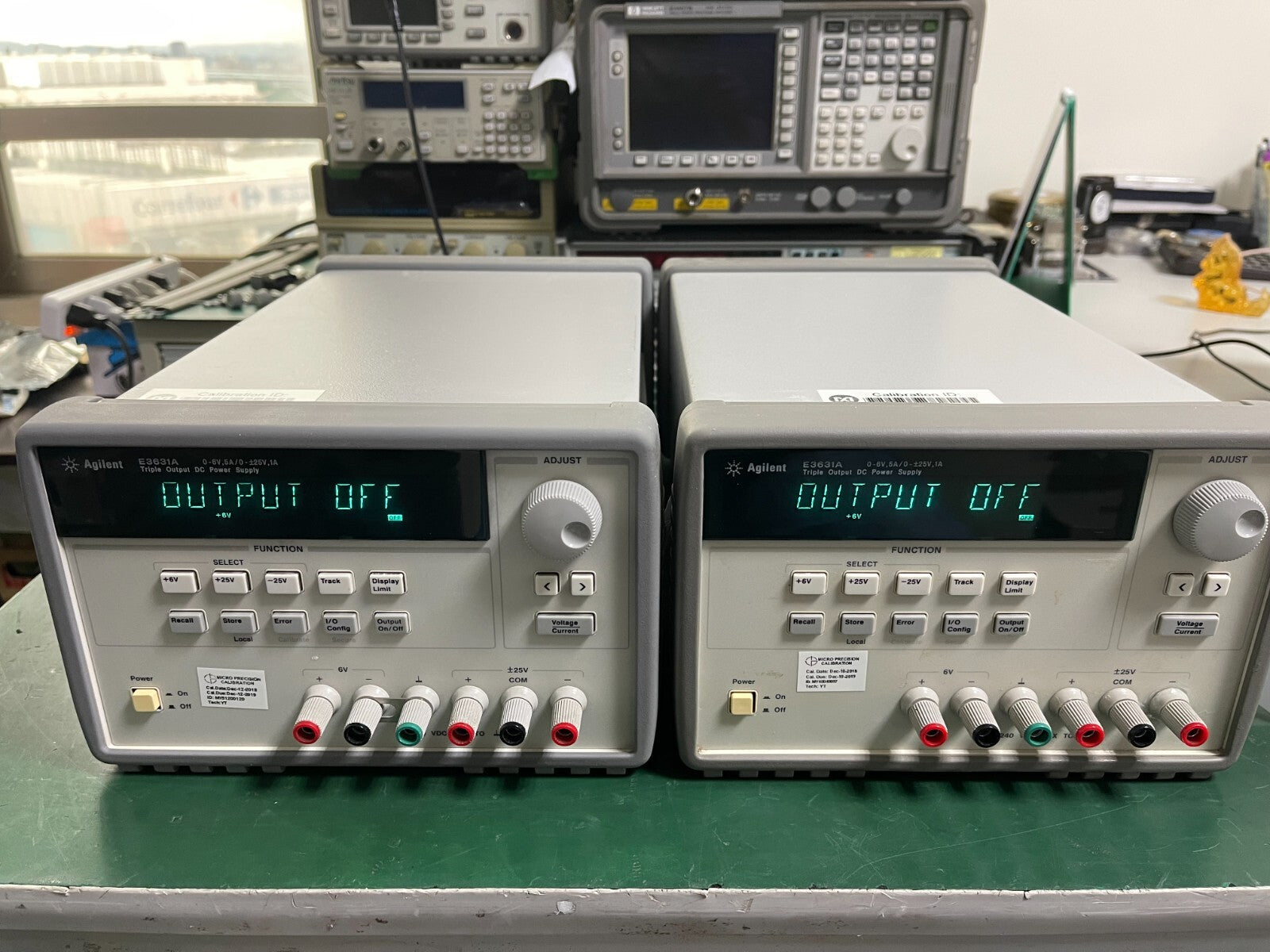 HP Agilent E3631A Triple Output DC Power Supply - XG eqpt