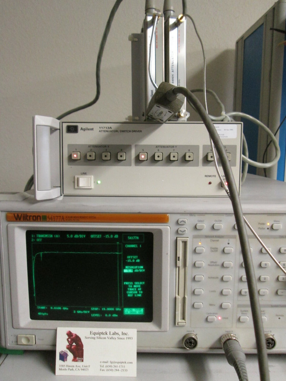 Programmable Step Attenuator 121dB 18GHz 1dB