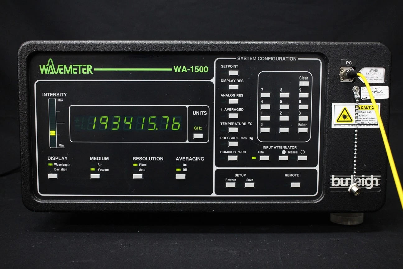 Burleigh WA1500NIR89 Laser Wavelength Meter EXFO