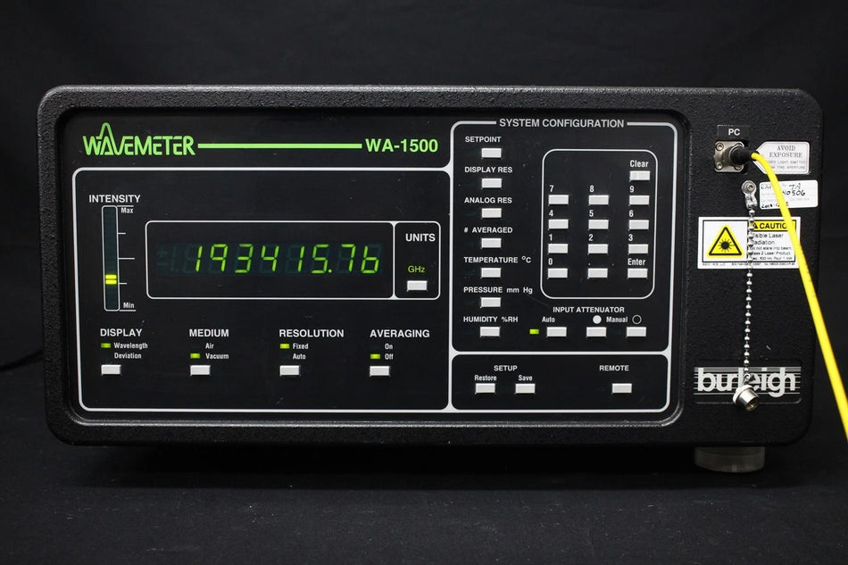 Burleigh WA1500NIR89 Laser Wavelength Meter EXFO