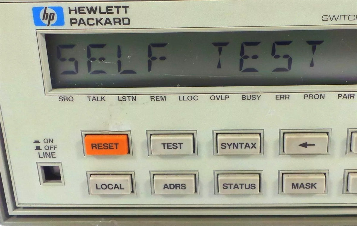 HEWLETT PACKARD 3488A Switch/Control Unit