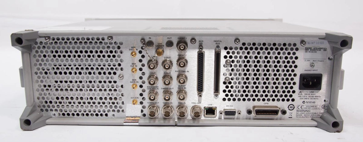 Agilent E4438C 2GHz ESG Vector Signal Generator OPT 1E5 502