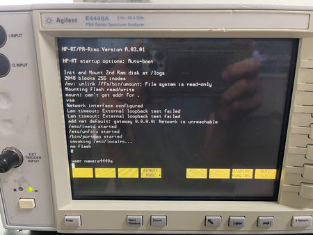 Agilent E4440A 3Hz-26.5GHz PSA Spectrum Analyzer  _ 3981