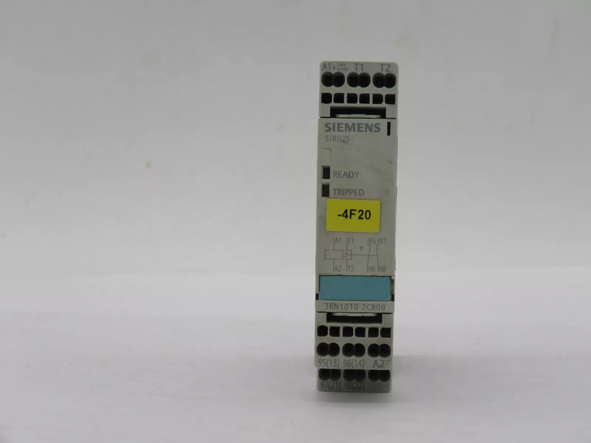 SIEMENS 3RN1010-2CB00 Motor Protection Module 24VDC Supply Voltage DIN-Railmount