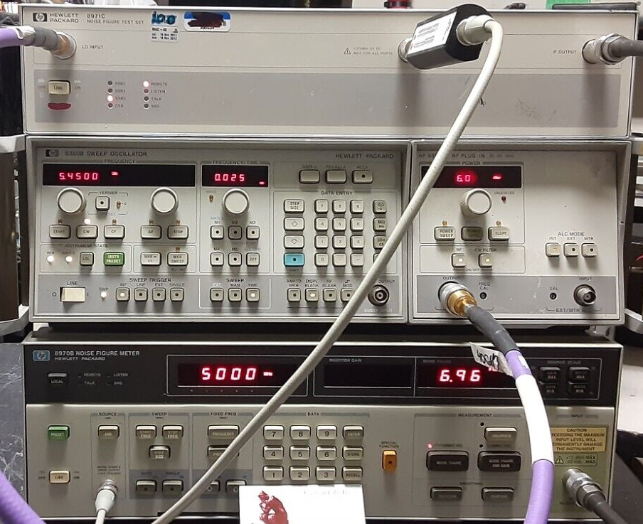 HP 8971C Noise Figure Test Set