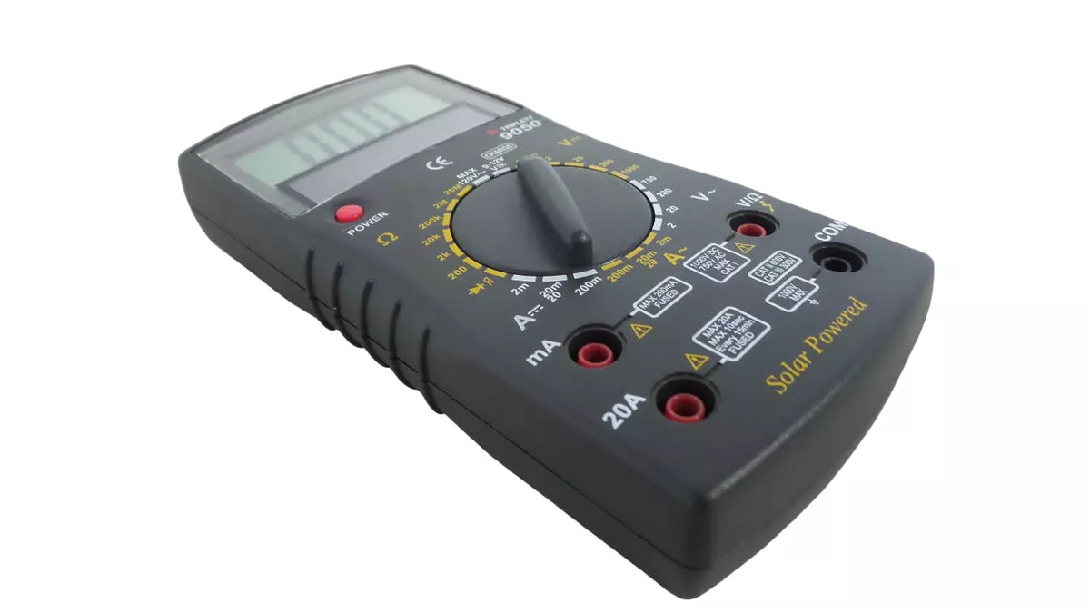 Solar Powered Triplett 9050 Digital Multimeter