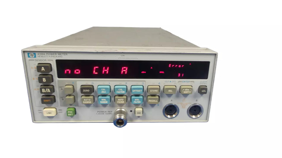 HP 438A Power Meter 1.00mW - 50MHz