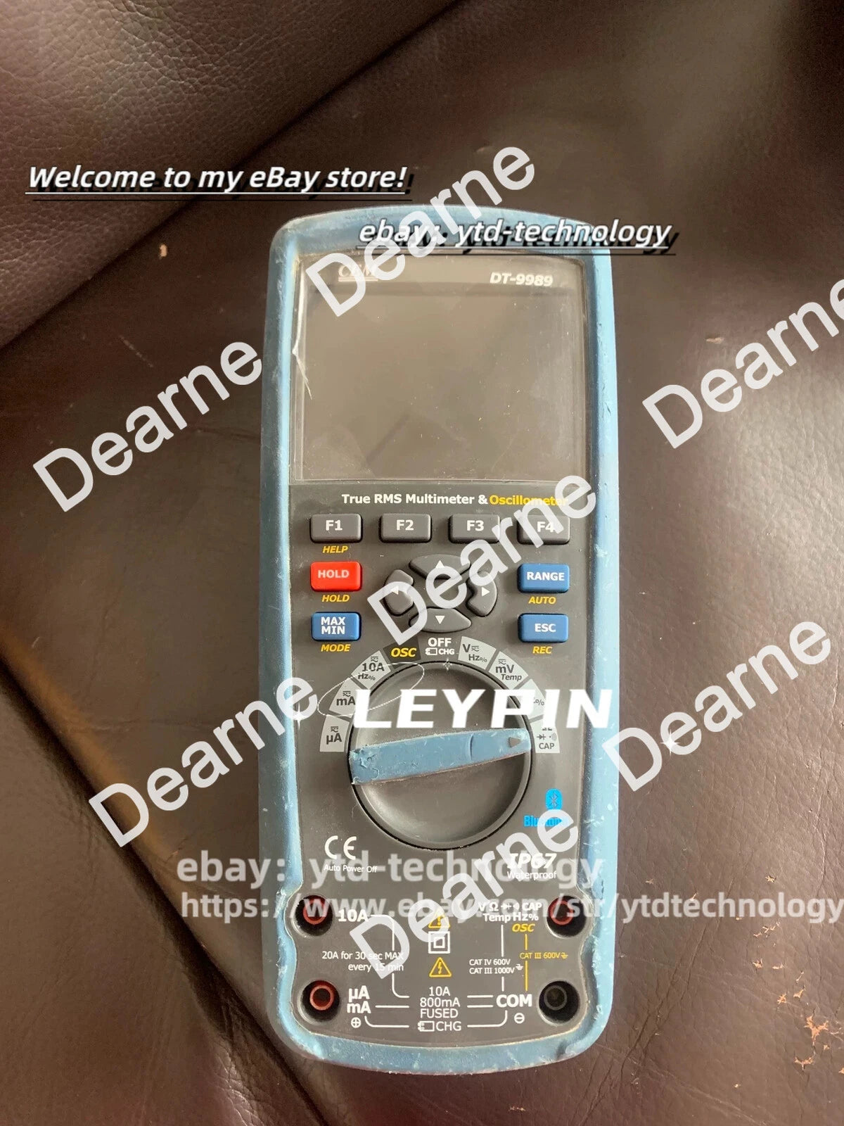 CEM DT-9989 True RMS Industrial Multimeter Oscilloscope