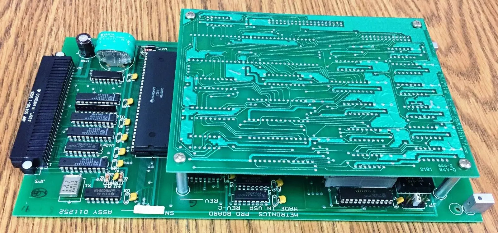 Metronics D11254 Rev-C Pro Board with Metronics QC3000 Graphics Card