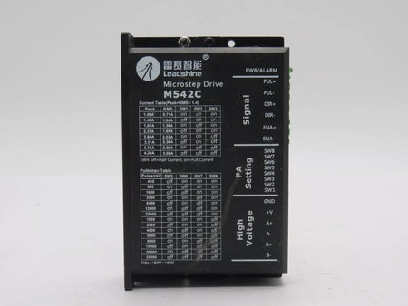 LeadShine M542C 2/4Phase Micro Step Stepper Motor Driver Controller 20-50VDC