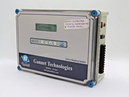 Gannet Technologies GT-501 Online Weighing System Control Panel for Extruder