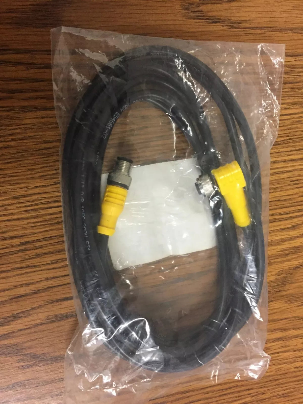 Turck WKC 8T-3-RSC 8T/S1555, U0977-16 M12 Female R/A to M12 Male Straight Cable; 8 Wi