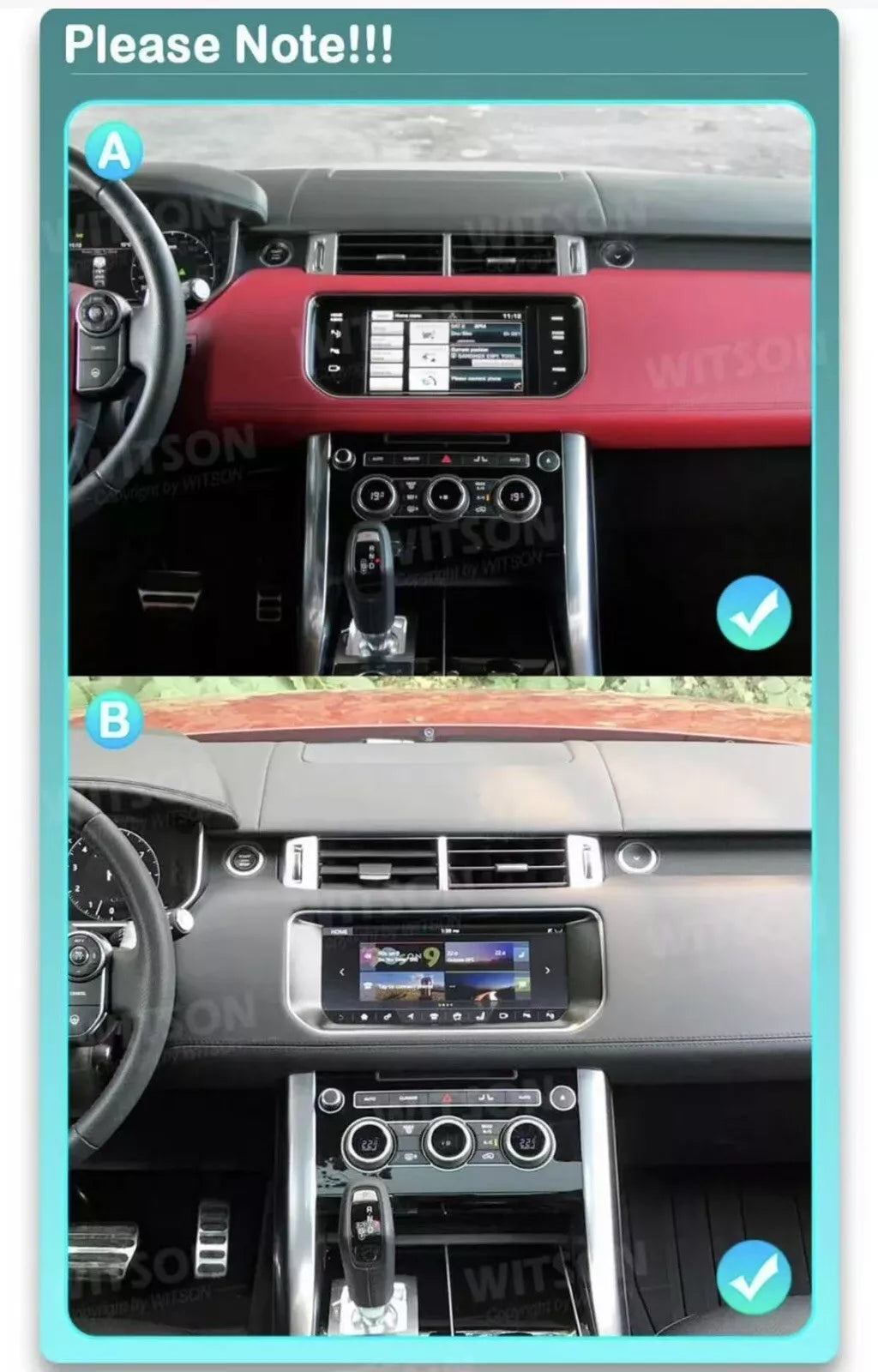 Android 10.25 Car Stereo GPS Carplay for Range Rover Sport 2013-2020