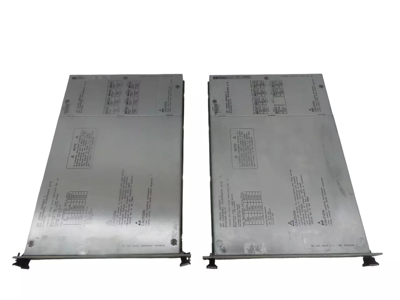Lot of 2 HP 75000 Series C 64'' E1413A/B/C and E1413A