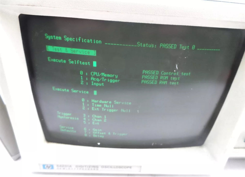 HP 54201A Digitizing Oscilloscope - High Performance Measurement