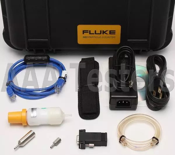 Fluke 983 Particle Counter Air Quality Meter HVAC IAQ