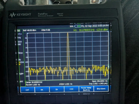 Keysight Agilent VNA Vector Network Spectrum Analyzer Fieldfox N9915A Cald 9 Ghz