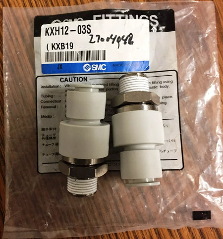 SMC KXH12-03S Fitting, KX Rotary Fitting