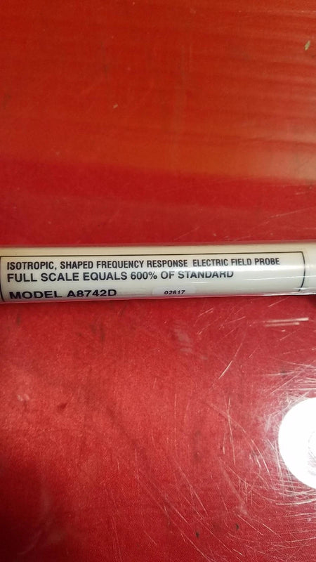Narda 8712 Survey Meter with A8742D Field Probe in Case S/N 22014