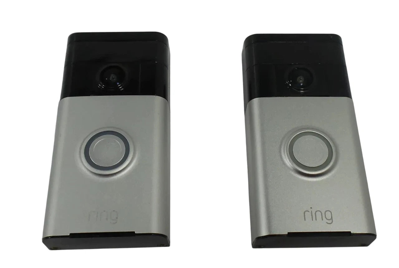 Lot of 2 Ring Video Doorbell 1st Gen Rechargeable - Free Shipping