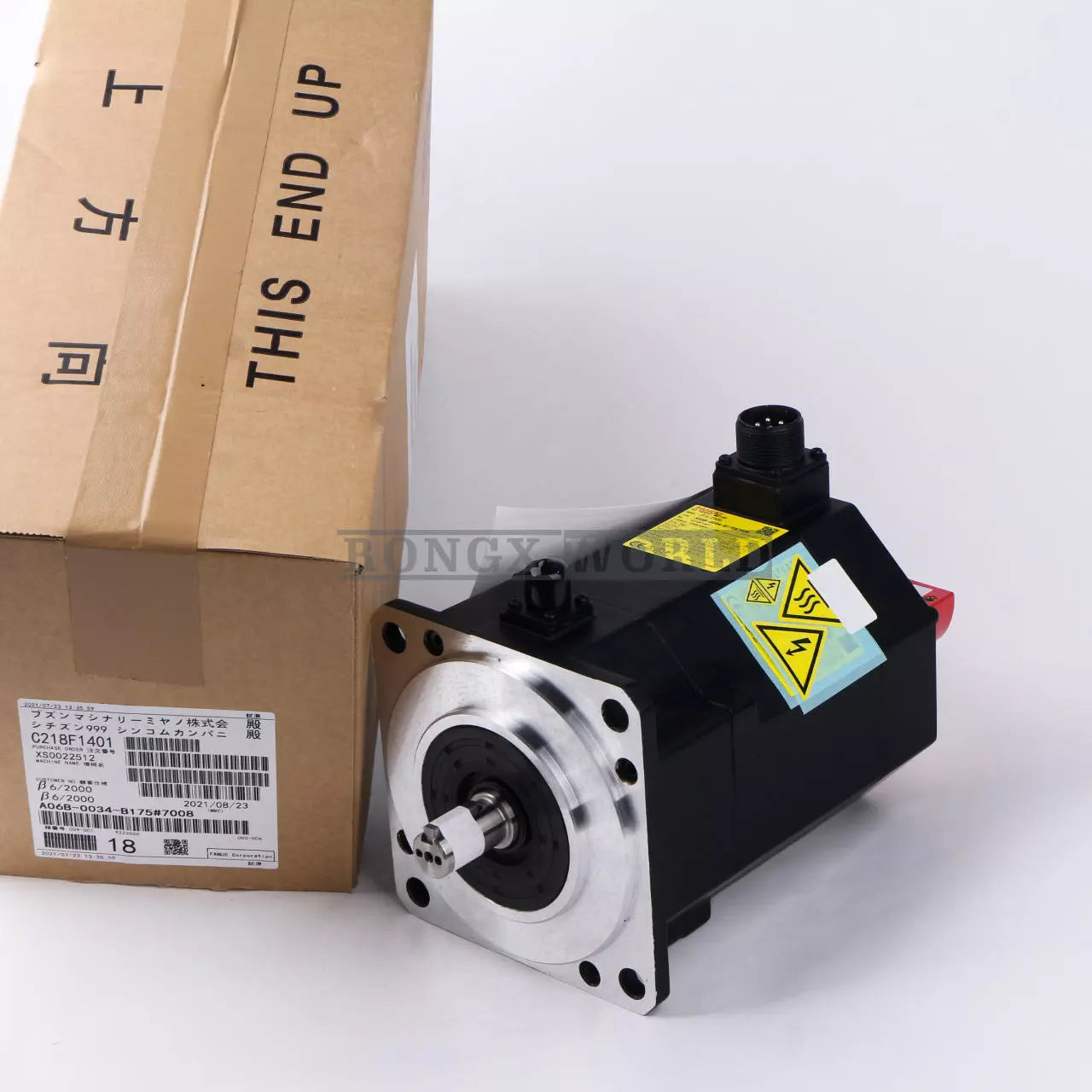 Fanuc A06B-0034-B175 #7008 Servo Mot A06B0034B175 A06B-0034-B175#7008 new - XG eqpt