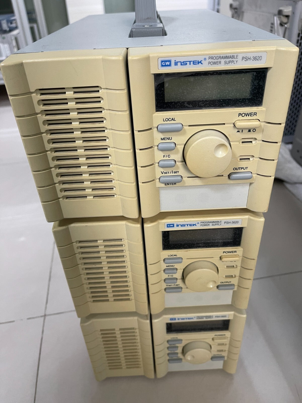 Instek / GW PSH-3620 Programmable Switching DC Power Supply, 0-36V, 0-20A.