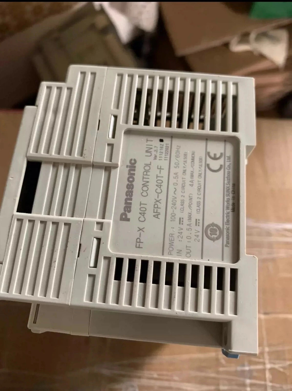 FP-X C40T/AFPX-C40T-F Programmable Logic Controller