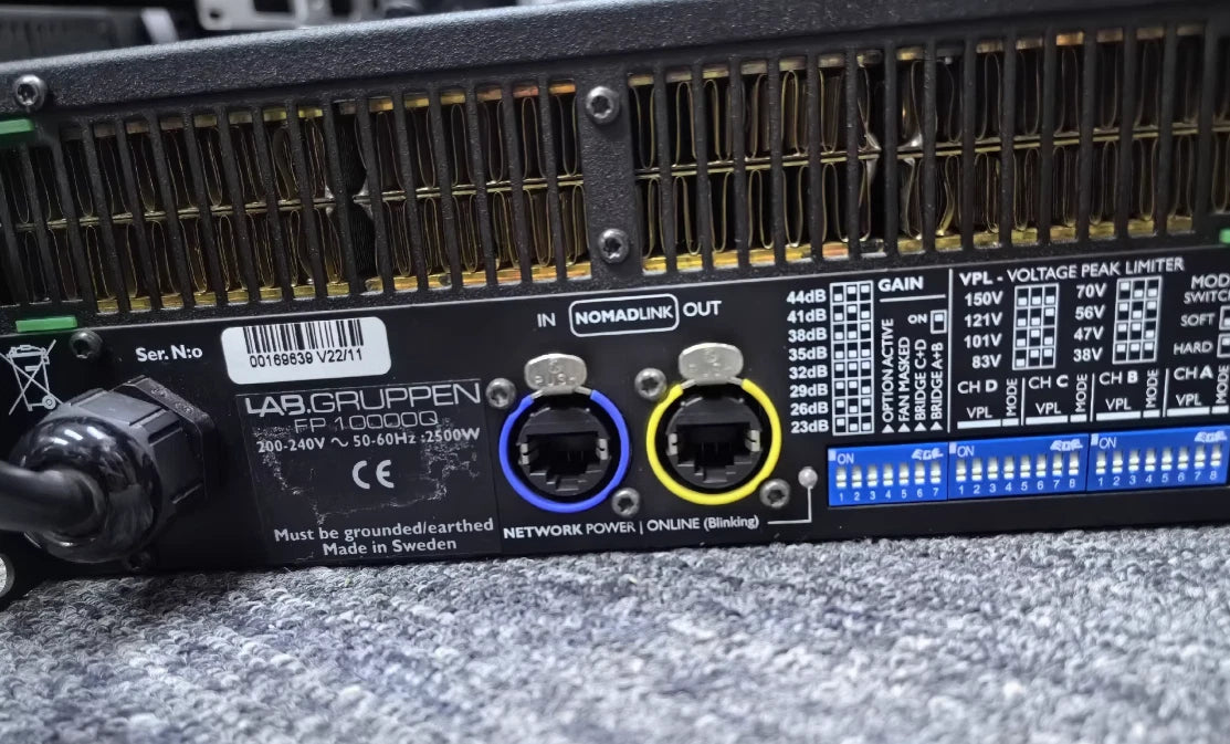 1PC Test OK LAB.GRUPPEN LAB FP10000Q used Power Amplifier