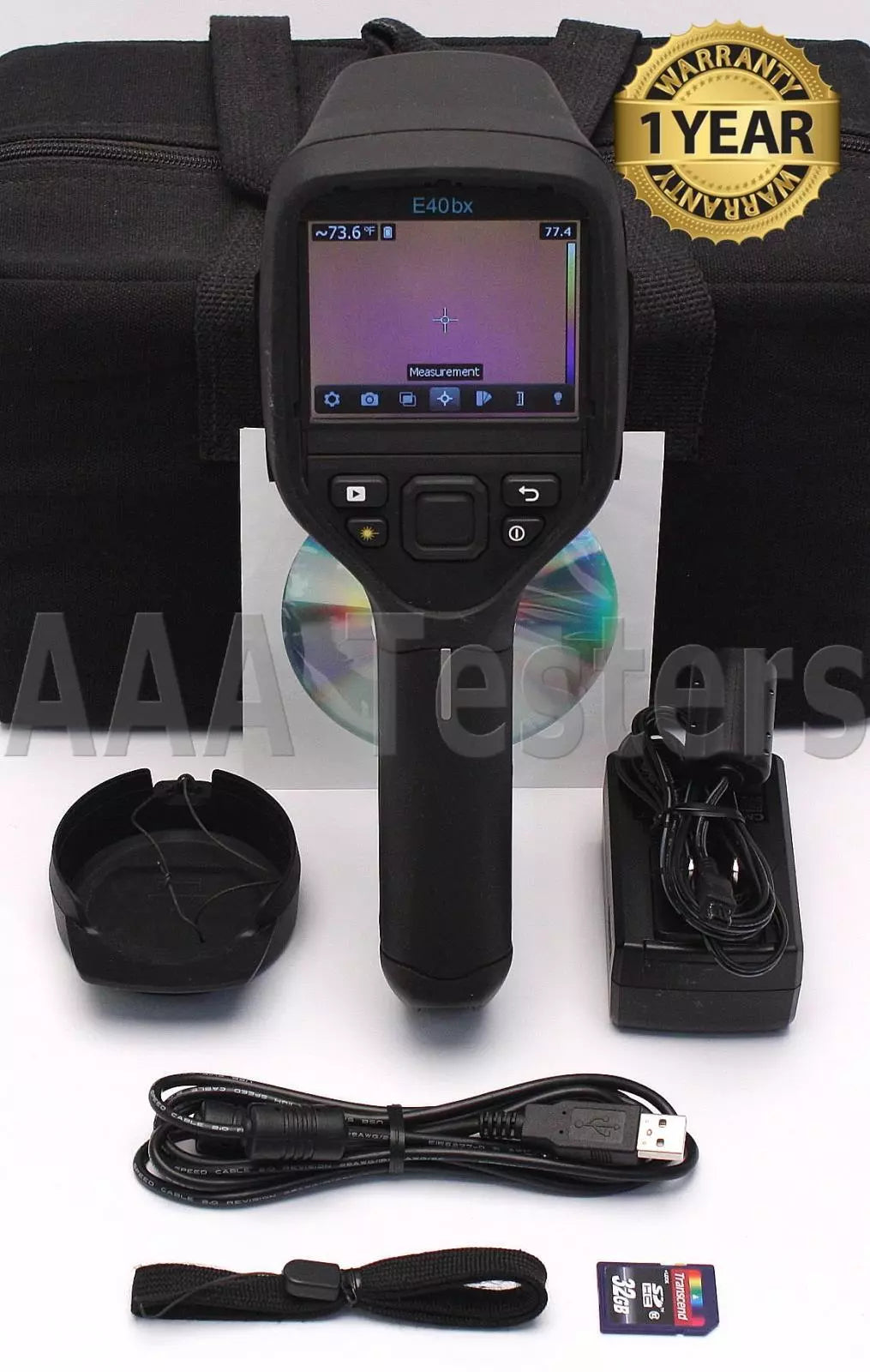 FLIR E40bx 60Hz 160 x 120 Infrared Thermal Imaging Camera IR Imager E40 - XG eqpt