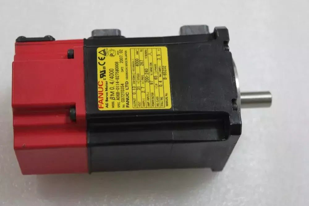 FANUC A06B-0114-B275#0008 Servo Motor for Industrial Automation