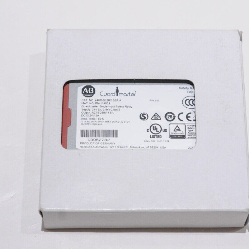 Allen-Bradley 440R-S12R2 Guardmaster Safety Relay 24VDC